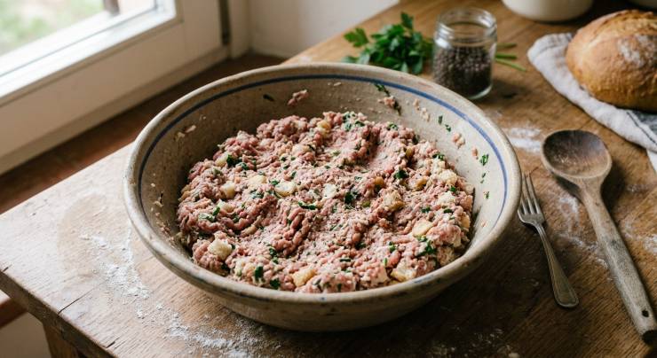 In una ciotola piuttosto capiente mettete la carne macinata, le uova, il prezzemolo tritato, la mollica di pane, il formaggio grattugiato, il sale e il pepe. Mescolate bene il tutto con le mani e iniziate a formare delle palline di carne modellandole con il palmo delle mani, dopodichè passatele nel pane grattugiato. Friggete le polpette in olio di semi ben caldo.