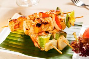 spiedini di pollo spiedini di pollo