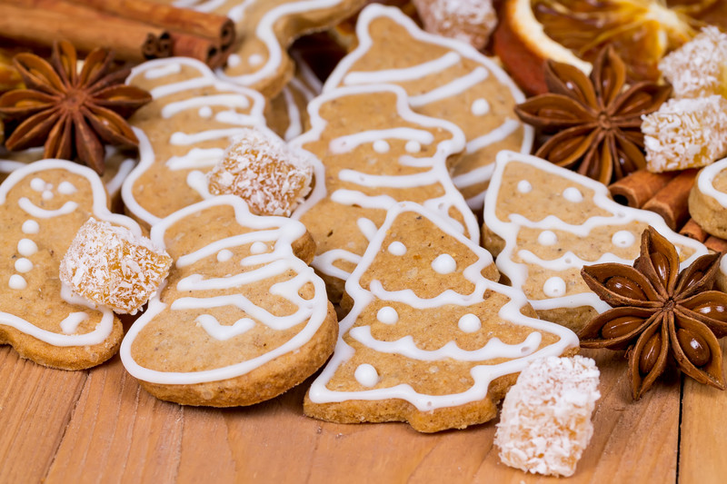 Biscotti Di Natale Con Cannella.Biscotti Natalizi Con Zenzero E Cannella