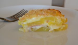 sformato di patate con prosciutto e formaggio sformato di patate con prosciutto e formaggio