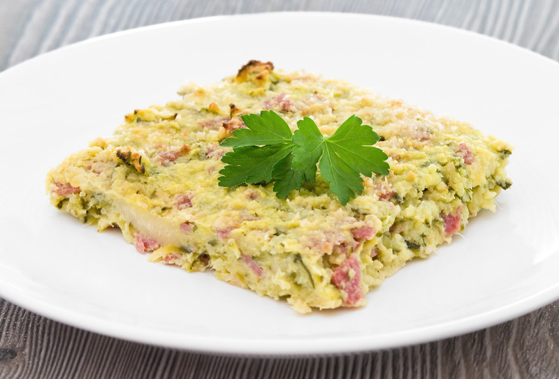 torta di patate e zucchine