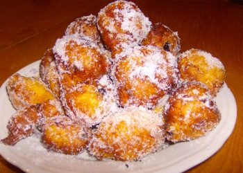 frittelle dolci di pane