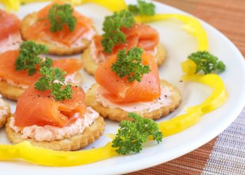 tartine al salmone