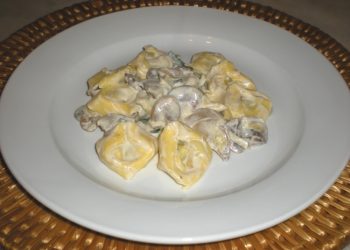 tortellini panna e funghi