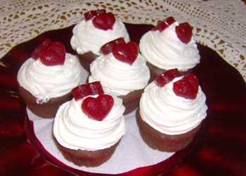 cupcake al cioccolato con crema al mascarpone