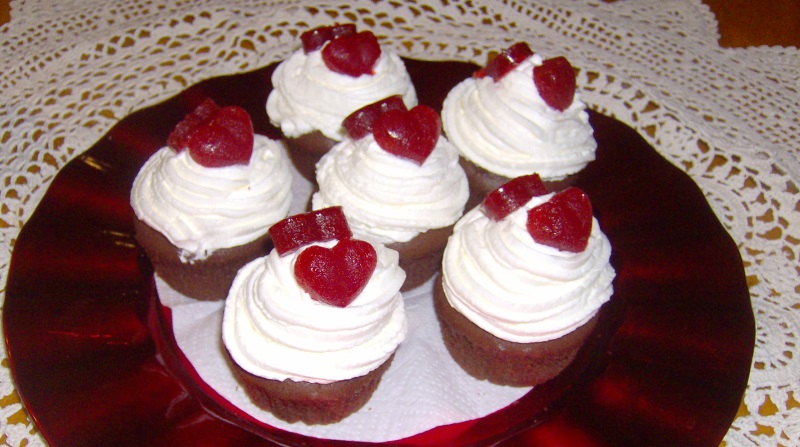 cupcake al cioccolato con crema al mascarpone