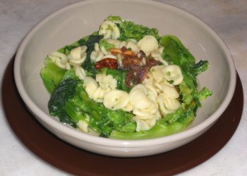 orecchiette con cime di rapa