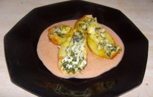 conchiglioni con ricotta e spinaci conchiglioni con ricotta e spinaci