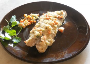 filetti di scorfano gratinati