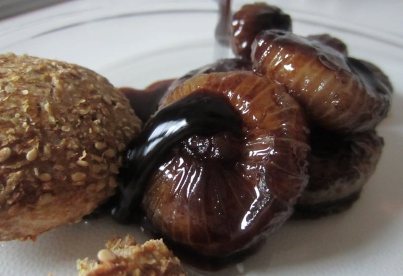 cipolle borettane in aceto balsamico