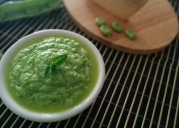 pesto di fave con pecorino