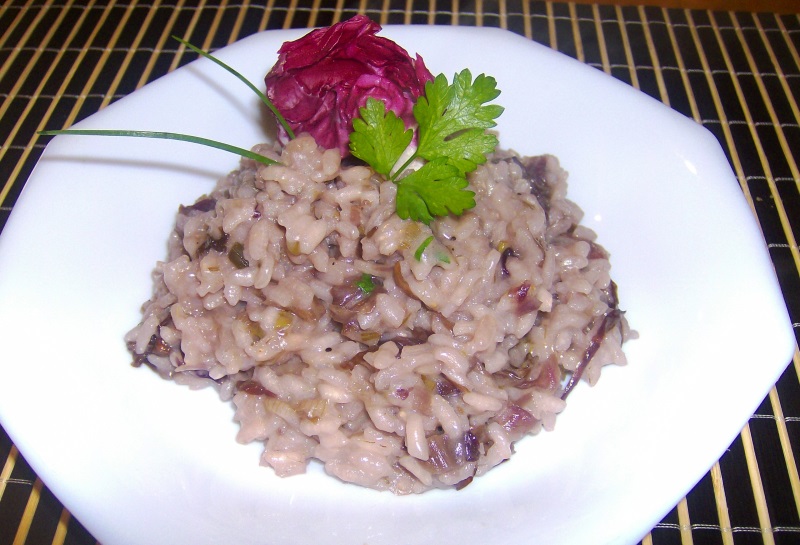 risotto al radicchio