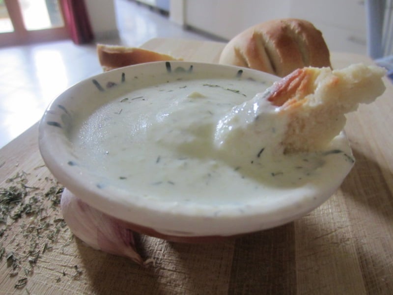 salsa tzatziki