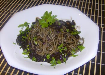 spaghetti al nero di seppia