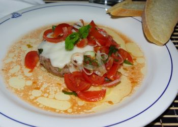 hamburger alla pizzaiola estivi