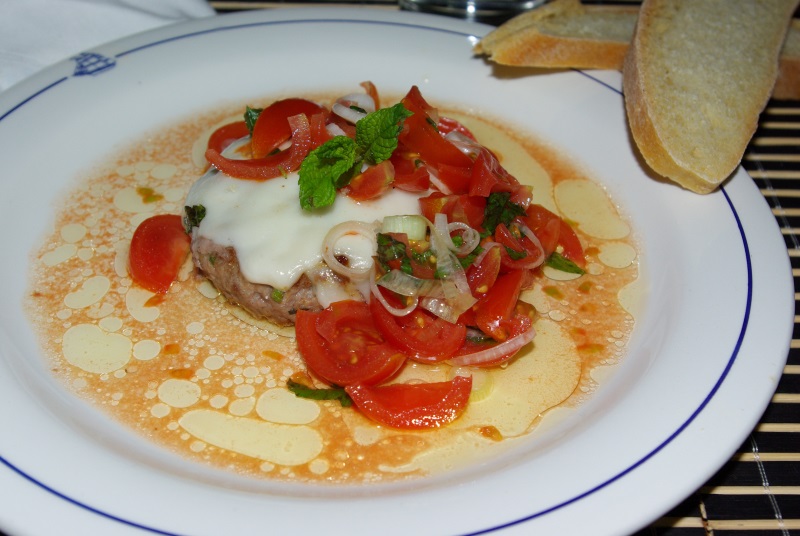 hamburger alla pizzaiola estivi