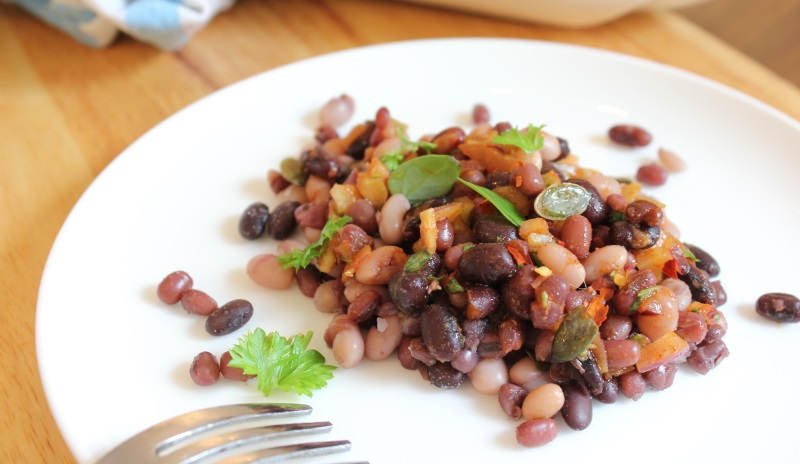 insalata ai tre fagioli