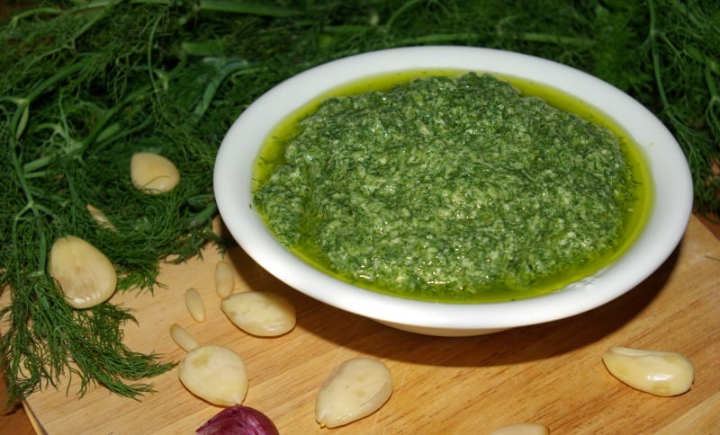 pesto di finocchietto selvatico