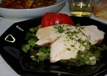 petto di pollo al vino bianco