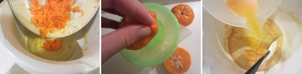 plumcake con mandarini e carote_procedimento3