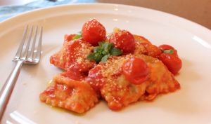 ravioli integrali con pomodorini ravioli integrali con pomodorini