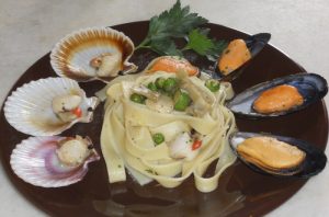 tagliatelle mare e orto tagliatelle mare e orto