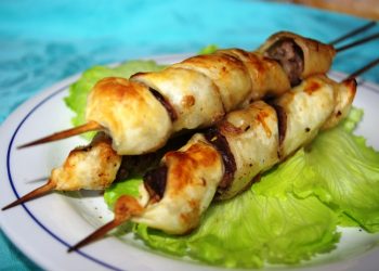 arrosticini in pasta sfoglia