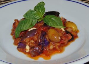 caponata di melanzane caponata di melanzane