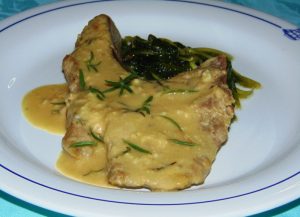 costolette di maiale alla senape costolette di maiale alla senape