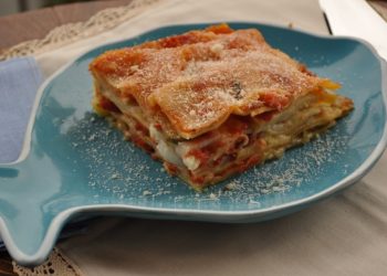 lasagne alle zucchine senza lattosio