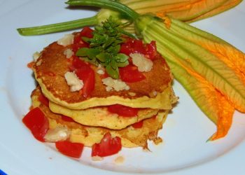 pancakes ai fiori di zucca