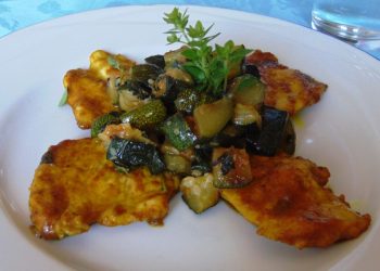 pollo al curry con zucchine