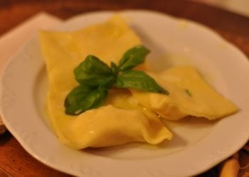 ravioli con mazzancolle