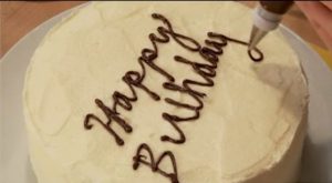 scritta torta_video scritta torta_video