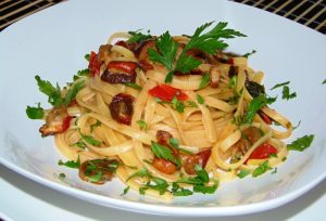 linguine ai funghi