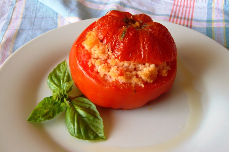 pomodori ripieni di cous cous