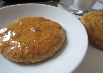 biscotti di zucca con glassa arancia