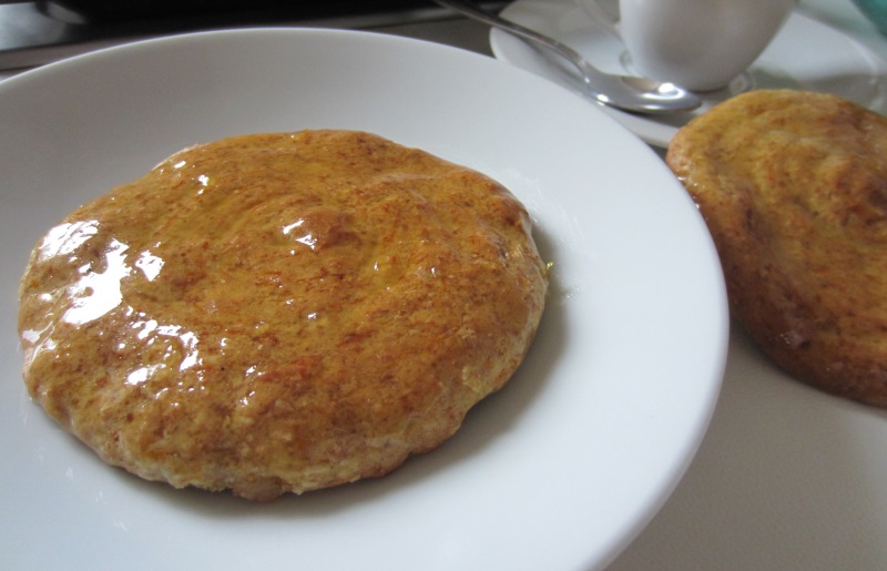 biscotti di zucca con glassa arancia