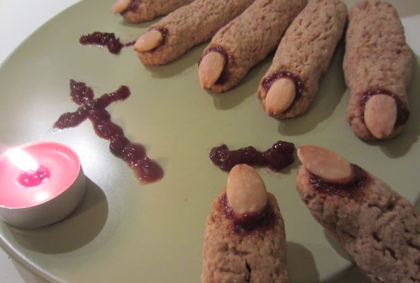 Ed ecco una foto dei biscotti pronti per essere serviti.
 