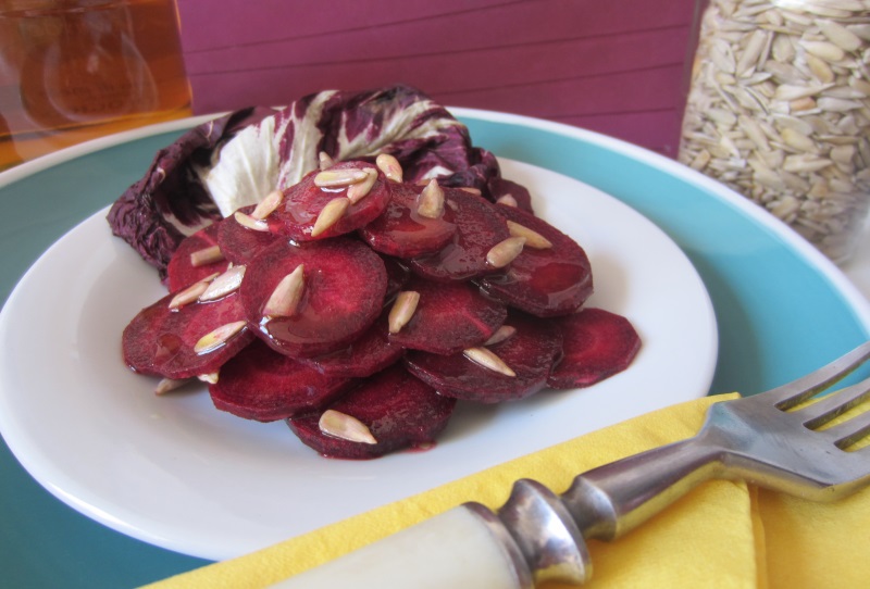 insalata di carote viola