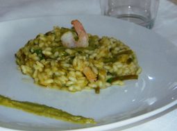 risotto asparagi e gamberetti