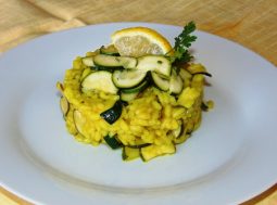 risotto curry e zucchine