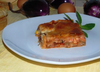 Parmigiana di melanzane in crosta