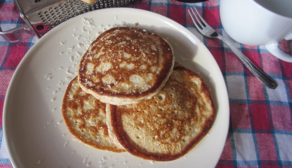 blinis con farina di segale