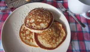 blinis con farina di segale