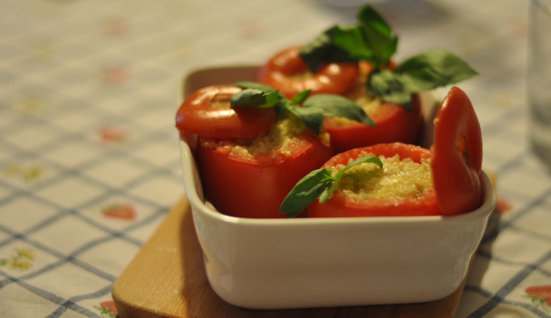 pomodori ripieni di quinoa