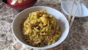 riso integrale con merluzzo riso integrale con merluzzo