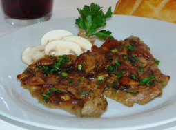 scaloppine ai funghi