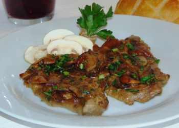 scaloppine ai funghi