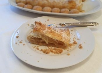 strudel di pere e amaretti